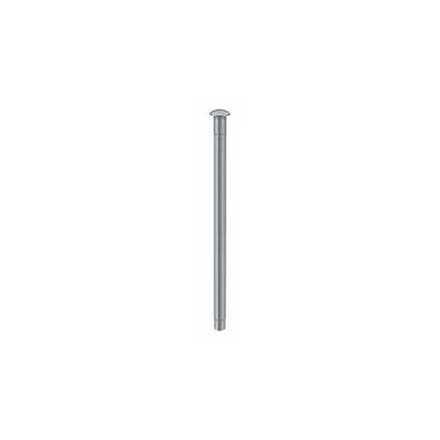Deltana [PIN-ST4U26D] Steel Door Butt Hinge Barrel Pin - Brushed Chrome Finish - 4" L