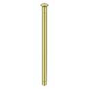 Deltana [PIN-ST4U3] Steel Door Butt Hinge Barrel Pin - Polished Brass Finish - 4&quot; L