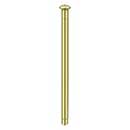 Deltana [PIN-ST4U3] Steel Door Butt Hinge Barrel Pin - Polished Brass Finish - 4" L