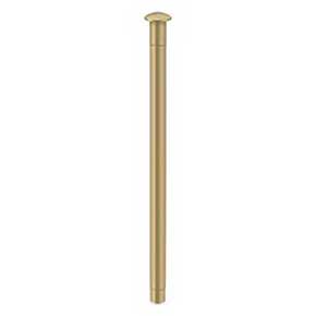 Deltana [PIN-ST4U4] Steel Door Butt Hinge Barrel Pin - Brushed Brass Finish - 4" L
