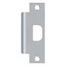 Deltana [SPAN478U26D] Steel Door Strike Plate - T-Strike - ANSI - Brushed Chrome Finish - 4 7/8" L