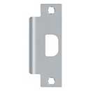 Deltana [SPAN478U26D] Steel Door Strike Plate - T-Strike - ANSI - Brushed Chrome Finish - 4 7/8&quot; L