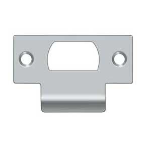 Deltana [SPTS275U26D] Solid Brass Door Strike Plate - T-Strike - Brushed Chrome Finish - 2 3/4" L