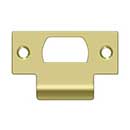 Deltana [SPTS275U3] Solid Brass Door Strike Plate - T-Strike - Polished Brass Finish - 2 3/4&quot; L