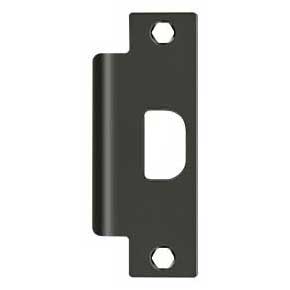 Deltana [SPAN478U10B] Steel Door Strike Plate - T-Strike - ANSI - 4 7/8" L