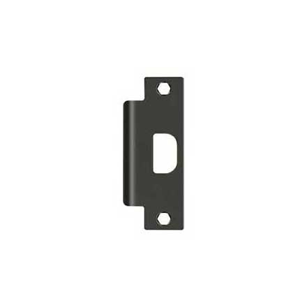 Deltana [SPAN478U10B] Steel Door Strike Plate - T-Strike - ANSI - Oil Rubbed Bronze Finish - 4 7/8&quot; L