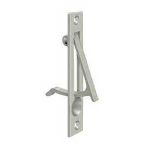 Deltana [EP475U15] Solid Brass Pocket Door Edge Pull - Brushed Nickel - 4" L
