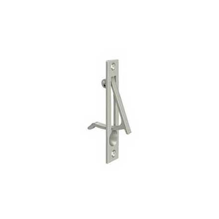 Deltana [EP475U15] Solid Brass Pocket Door Edge Pull - Brushed Nickel - 4&quot; L