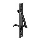 Deltana [EP475U19] Solid Brass Pocket Door Edge Pull - Paint Black - 4" L