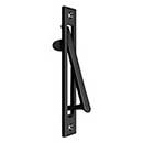 Deltana [EP6125U19] Solid Brass Pocket Door Edge Pull - Paint Black - 6 1/4&quot; L