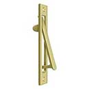 Deltana [EP6125U3] Solid Brass Pocket Door Edge Pull - Polished Brass - 6 1/4&quot; L