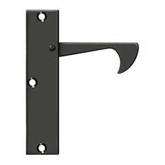 Deltana [EPT425U10B] Solid Brass Pocket Door Edge Pull - Thin - Oil Rubbed Bronze - 4 1/4&quot; L