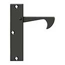 Deltana [EPT425U10B] Solid Brass Pocket Door Edge Pull - Thin - Oil Rubbed Bronze - 4 1/4" L