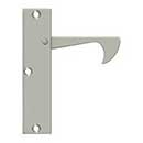 Deltana [EPT425U15] Solid Brass Pocket Door Edge Pull - Thin - Brushed Nickel - 4 1/4" L