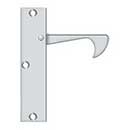 Deltana [EPT425U26] Solid Brass Pocket Door Edge Pull - Thin - Polished Chrome - 4 1/4" L