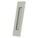 Deltana [FP10225U15] Solid Brass Pocket Door Flush Pull - Rectangular - Brushed Nickel - 10" L