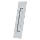 Deltana [FP10225U26] Solid Brass Pocket Door Flush Pull - Rectangular - Polished Chrome - 10" L