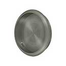 Deltana [FP221RU15A] Solid Brass Pocket Door Flush Pull - Round - Antique Nickel - 2 1/2&quot; Dia.