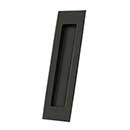 Deltana [FP7178U10B] Solid Brass Pocket Door Flush Pull - Rectangular - Oil Rubbed Bronze - 7" L