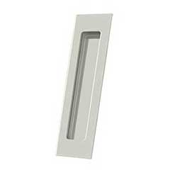 Deltana [FP7178U14] Solid Brass Pocket Door Flush Pull - Rectangular - Polished Nickel - 7&quot; L