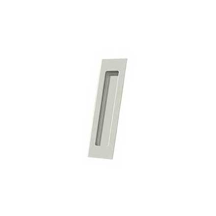 Deltana [FP7178U14] Solid Brass Pocket Door Flush Pull - Rectangular - Polished Nickel - 7&quot; L