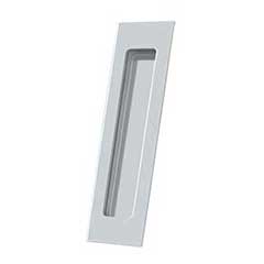 Deltana [FP7178U26] Solid Brass Pocket Door Flush Pull - Rectangular - Polished Chrome - 7&quot; L