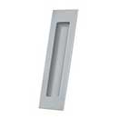 Deltana [FP7178U26D] Solid Brass Pocket Door Flush Pull - Rectangular - Brushed Chrome - 7&quot; L