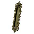 Deltana [FPV10225U5] Solid Brass Pocket Door Flush Pull - Victorian - Antique Brass - 10" L