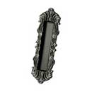 Deltana [FPV7178U15A] Solid Brass Pocket Door Flush Pull - Victorian - Antique Nickel - 7&quot; L