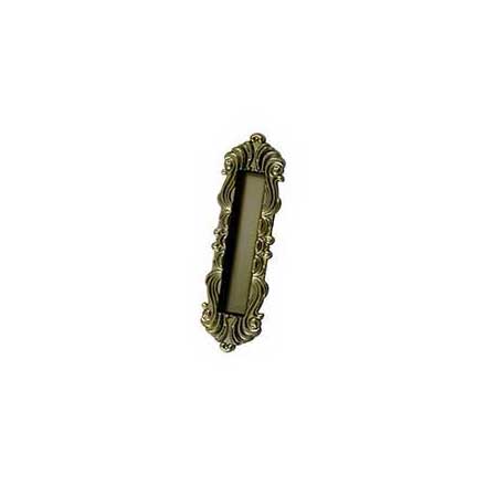 Deltana [FPV7178U5] Solid Brass Pocket Door Flush Pull - Victorian - Antique Brass - 7&quot; L