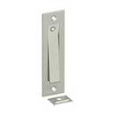 Deltana [PDB50U15] Solid Brass Pocket Door Jamb Bolt - Brushed Nickel - 4 5/8&quot; L