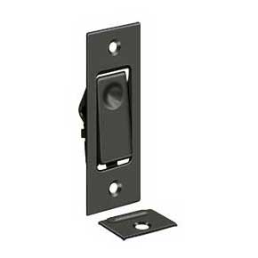 Deltana [PDB42U10B] Solid Brass Pocket Door Jamb Bolt - Oil Rubbed Bronze - 3" L