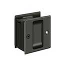 Deltana [SDP25U10B] Solid Brass Pocket Door Passage Set - Oil Rubbed Bronze - 2 1/2" L