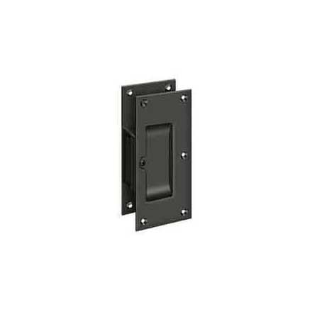 Deltana [SDP60U10B] Solid Brass Pocket Door Passage Set - Oil Rubbed Bronze - 6&quot; L