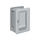 Deltana [SDPA325U26D] Solid Brass Pocket Door Passage Set - Adjustable - Brushed Chrome - 3 1/4" L