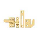 Deltana [CF066CR003] Solid Brass Window Casement Fastener - Thumb Turn - Polished Brass (PVD) Finish - 2 1/4" L