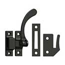 Deltana [CF450U10B] Solid Brass Window Casement Fastener - Reversible Lever - Oil Rubbed Bronze Finish - 4 1/2&quot; L