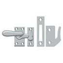 Deltana [CF66U26D] Solid Brass Window Casement Fastener - Thumb Turn - Brushed Chrome Finish - 2 7/8" L