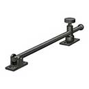 Deltana [CSA10U10B] Solid Brass Window Casement Stay Adjuster - Knob - Oil Rubbed Bronze Finish - 10&quot; L