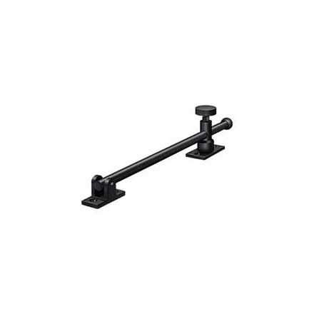 Deltana [CSA10U19] Solid Brass Window Casement Stay Adjuster - Knob - Paint Black Finish - 10&quot; L