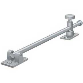Deltana [CSA12HD26D] Solid Brass Window Casement Stay Adjuster - Heavy Duty - Knob - Brushed Chrome Finish - 12" L