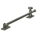 Deltana [CSA12U15A] Solid Brass Window Casement Stay Adjuster - Knob - Antique Nickel Finish - 12&quot; L