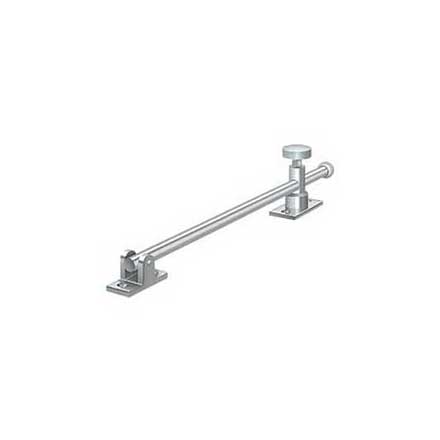 Deltana [CSA12U26] Solid Brass Window Casement Stay Adjuster - Knob - Polished Chrome Finish - 12" L