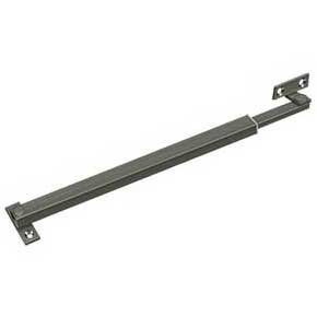 Deltana [FCA12U15A] Solid Brass Window Casement Stay Adjuster - Tension - Antique Nickel Finish - 12" L
