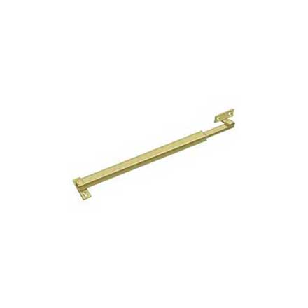 Deltana [FCA12U3] Solid Brass Window Casement Stay Adjuster - Tension - Polished Brass Finish - 12&quot; L