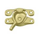 Deltana [WL07U3] Solid Brass Window Sash Lock - Polished Brass Finish - 2 1/2" L