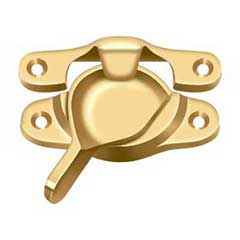Deltana [WLS9CR003] Solid Brass Window Sash Lock - Polished Brass (PVD) Finish - 2 3/4&quot; L