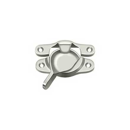 Deltana [WLS9U14] Solid Brass Window Sash Lock - Polished Nickel Finish - 2 3/4" L