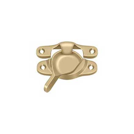 Deltana [WLS9U4] Solid Brass Window Sash Lock - Brushed Brass Finish - 2 3/4" L