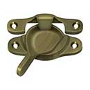 Deltana [WLS9U5] Solid Brass Window Sash Lock - Antique Brass Finish - 2 3/4" L